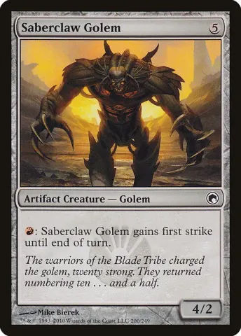 Saberclaw Golem · 200