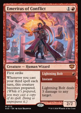 Emeritus of Conflict // Lightning Bolt · 113