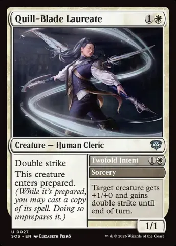 Quill-Blade Laureate // Twofold Intent · 27