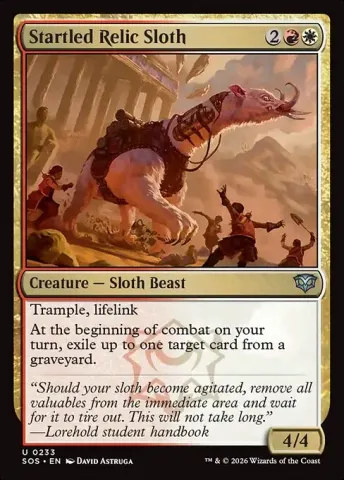 Startled Relic Sloth · 233