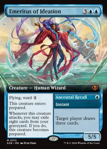 Emeritus of Ideation // Ancestral Recall · 315