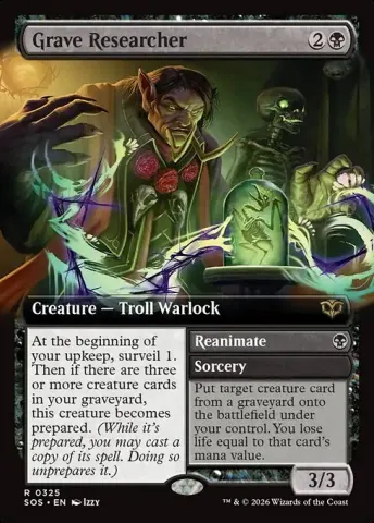 Grave Researcher // Reanimate · 325