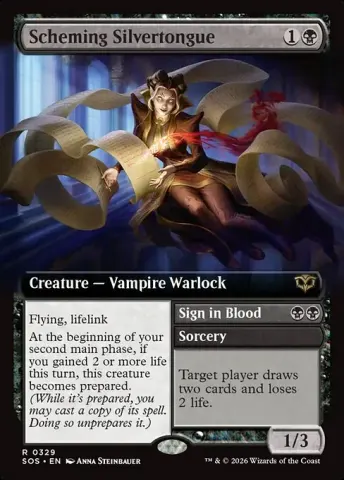 Scheming Silvertongue // Sign in Blood · 329