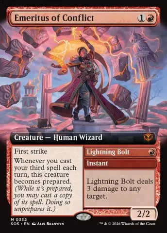 Emeritus of Conflict // Lightning Bolt · 332