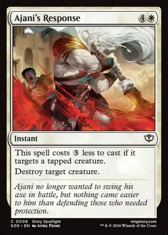Ajani's Response · 6