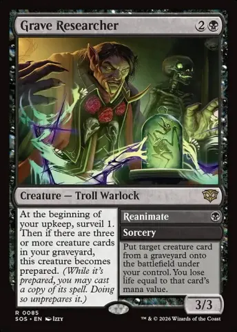 Grave Researcher // Reanimate · 85