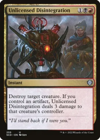 Unlicensed Disintegration · 255