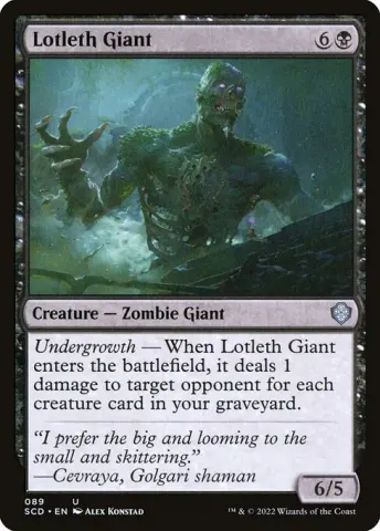 Lotleth Giant · 89