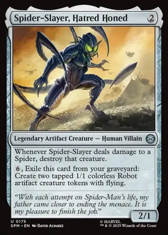 Spider-Slayer, Hatred Honed · 175