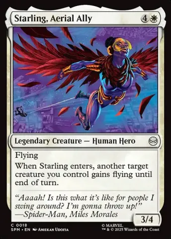 Starling, Aerial Ally · 18