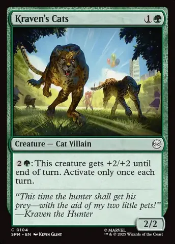 Kraven's Cats · 104
