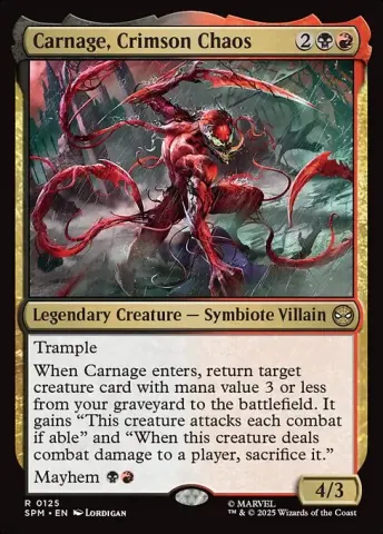 Carnage, Crimson Chaos · 125