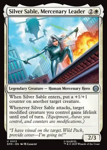 Silver Sable, Mercenary Leader · 13