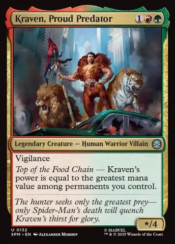 Kraven, Proud Predator · 132
