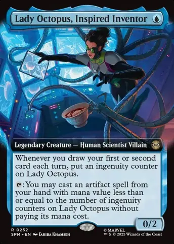 Lady Octopus, Inspired Inventor · 252