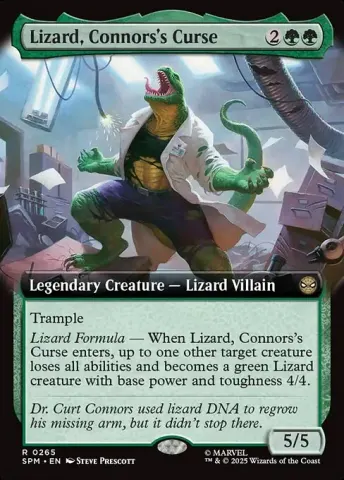 Lizard, Connors's Curse · 265