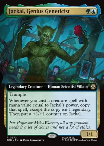 Jackal, Genius Geneticist · 272