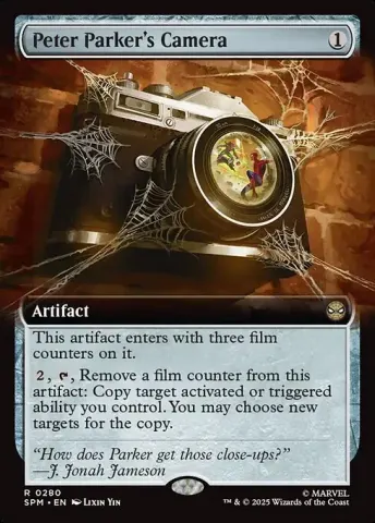 Peter Parker's Camera · 280