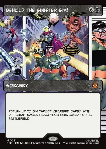 Behold the Sinister Six! · 221