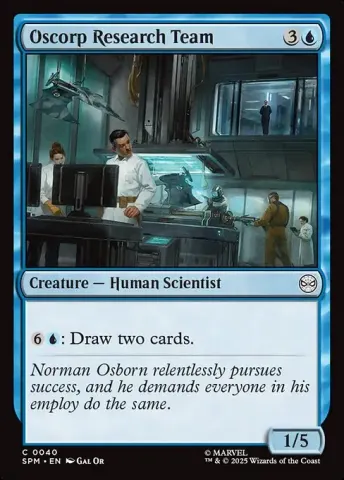 Oscorp Research Team · 40