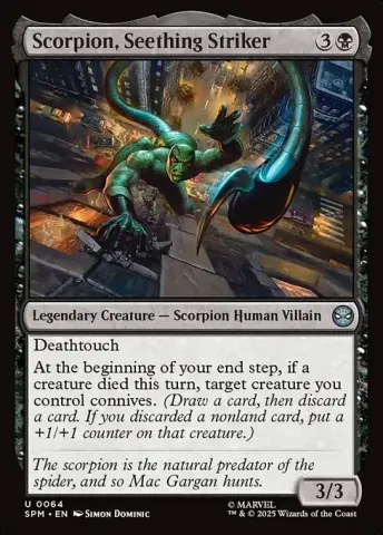 Scorpion, Seething Striker · 64