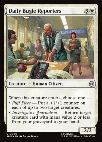 Daily Bugle Reporters · 6