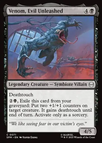 Venom, Evil Unleashed · 71
