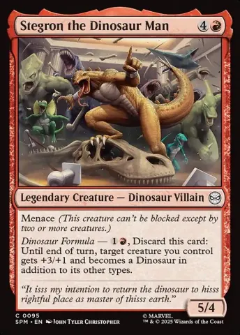 Stegron the Dinosaur Man · 95