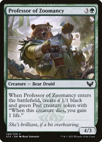 Professor of Zoomancy · 140