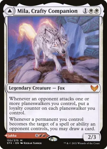 Mila, Crafty Companion // Lukka, Wayward Bonder · 153
