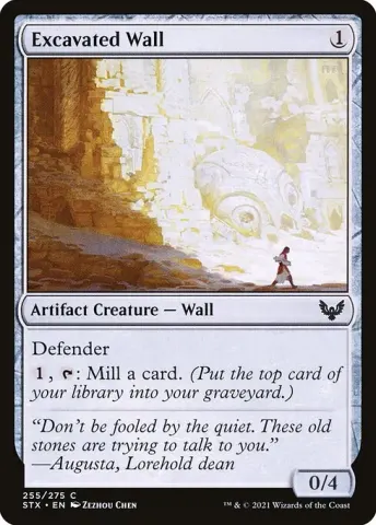 Excavated Wall · 255
