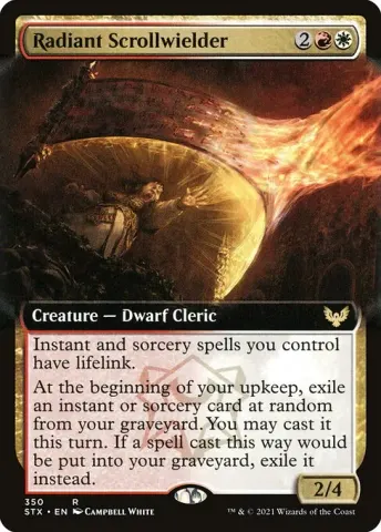 Radiant Scrollwielder · 350