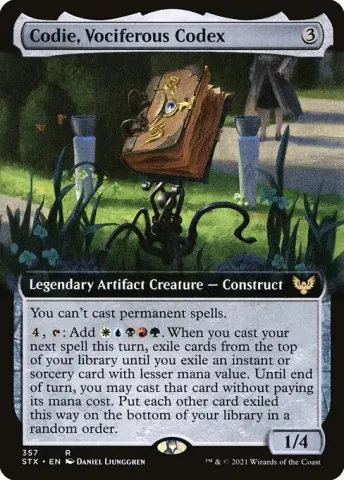 Codie, Vociferous Codex · 357