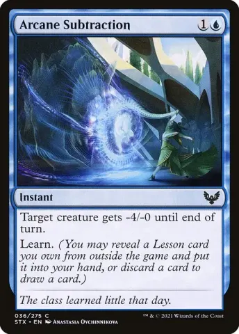 Arcane Subtraction · 36