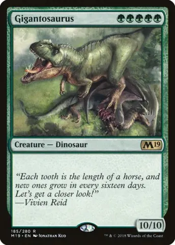 Gigantosaurus · 185p