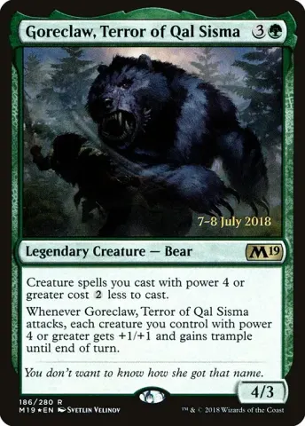 Goreclaw, Terror of Qal Sisma · 186s