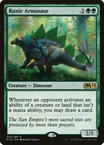 Runic Armasaur · 200p