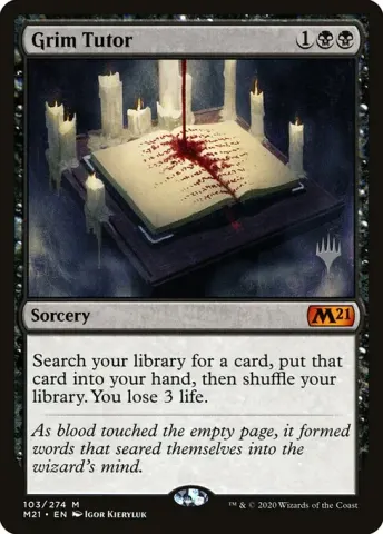 Grim Tutor · 103p