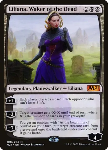 Liliana, Waker of the Dead · 108p
