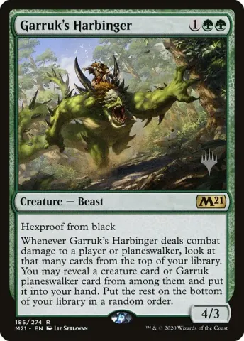 Garruk's Harbinger · 185p