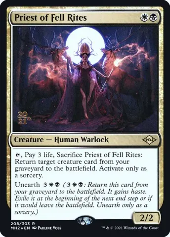 Priest of Fell Rites · 208s
