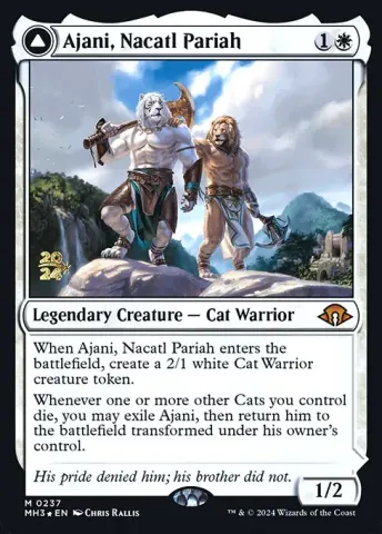 Ajani, Nacatl Pariah // Ajani, Nacatl Avenger · 237s