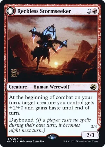 Reckless Stormseeker // Storm-Charged Slasher · 157s