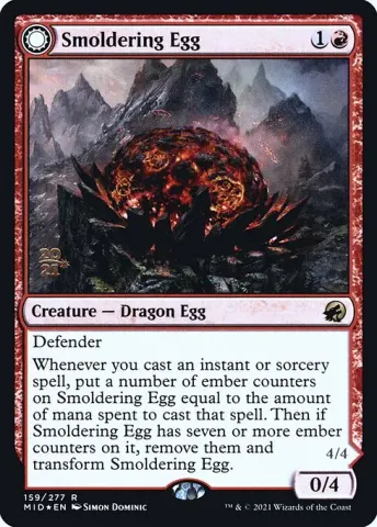 Smoldering Egg // Ashmouth Dragon · 159s