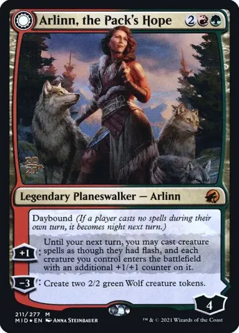 Arlinn, the Pack's Hope // Arlinn, the Moon's Fury · 211s