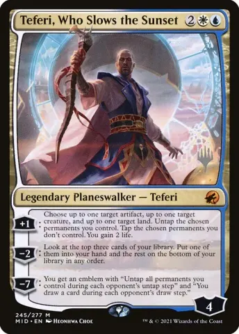 Teferi, Who Slows the Sunset · 245p