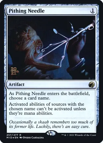 Pithing Needle · 257s