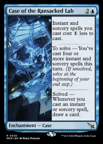 Case of the Ransacked Lab · 45p