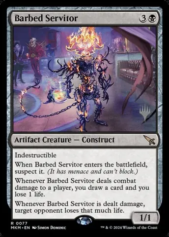 Barbed Servitor · 77p