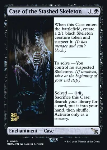 Case of the Stashed Skeleton · 80s